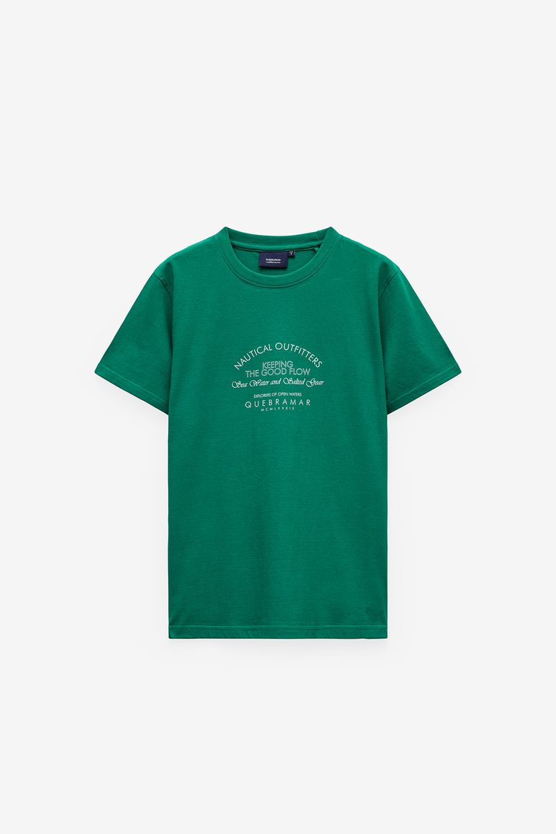 T-SHIRT COM PRINT