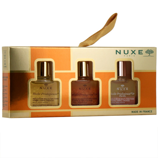 Nuxe Coffret cadeau Les 3 Prodigieux : Huile Prodigieuse