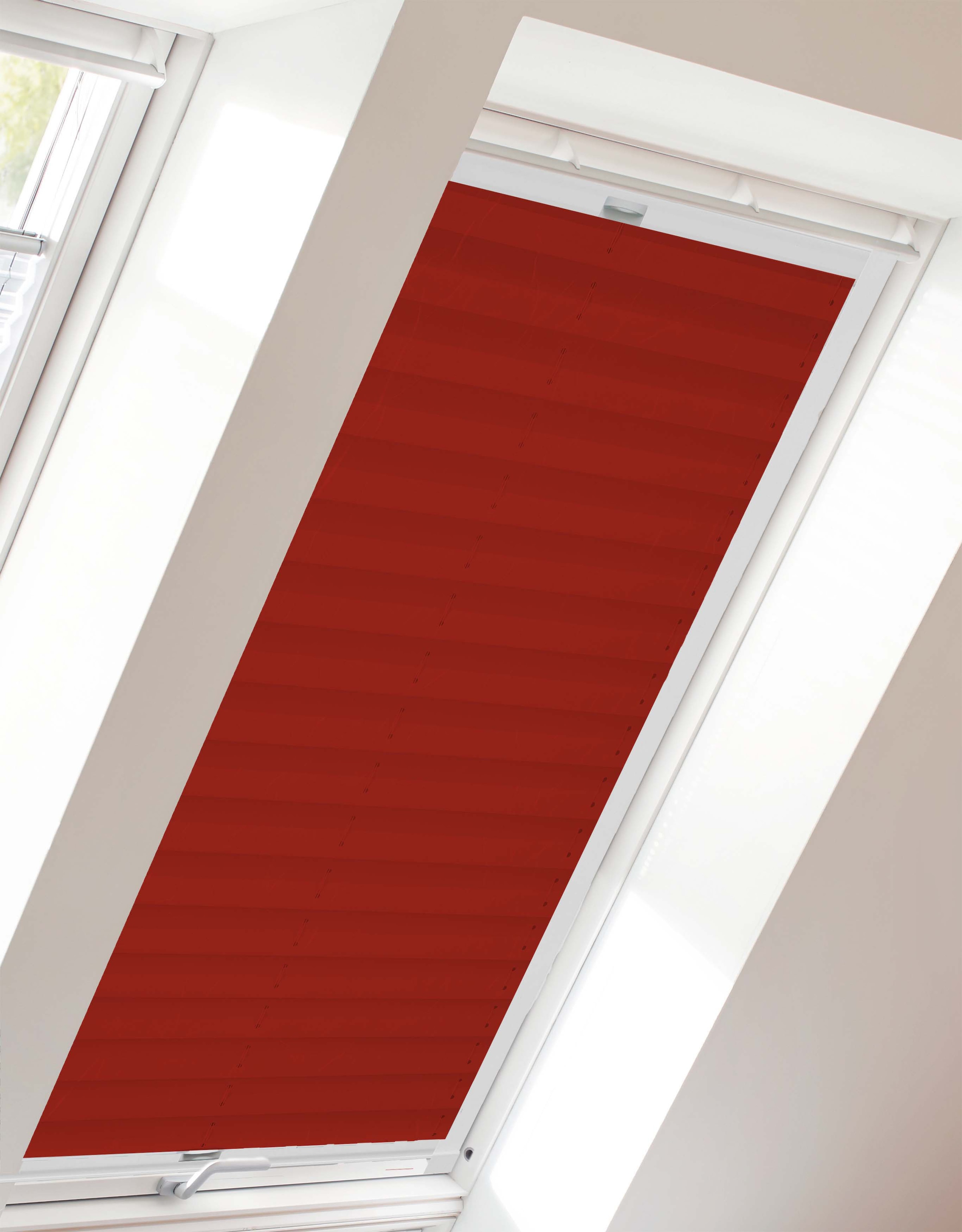sunlines Dachfensterplissee »Young Style Crush« Lichtschutz verspannt mit Führungsschienen
