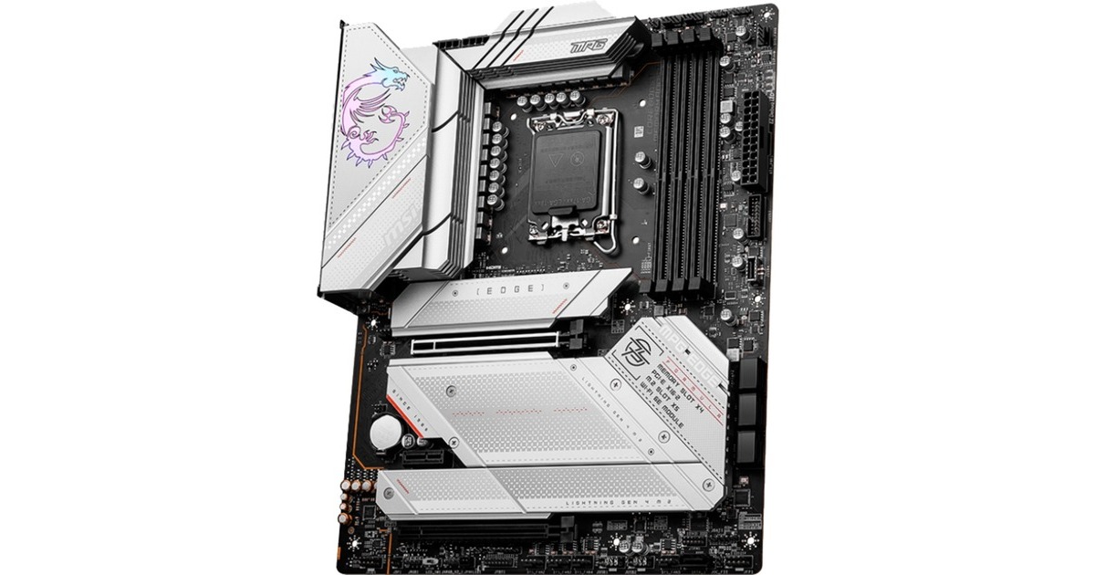 MSIMPG Z790 EDGE WIFI DDR4 socket 1700 moederbord  (RAID, 2.5 Gb-LAN, WLAN, BT, Sound, ATX, Tweedekans)