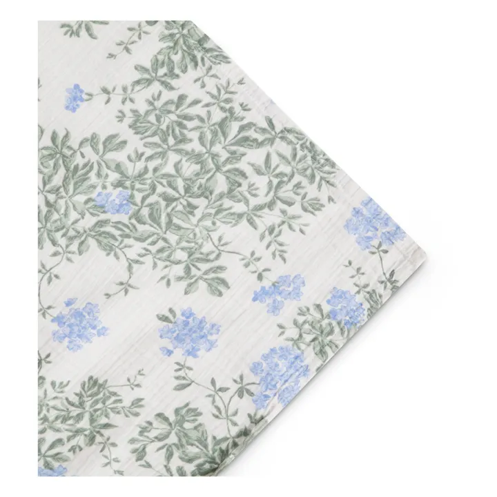 garbo&friends Lange d'emmaillotage Plumbago en coton bio | Bleu