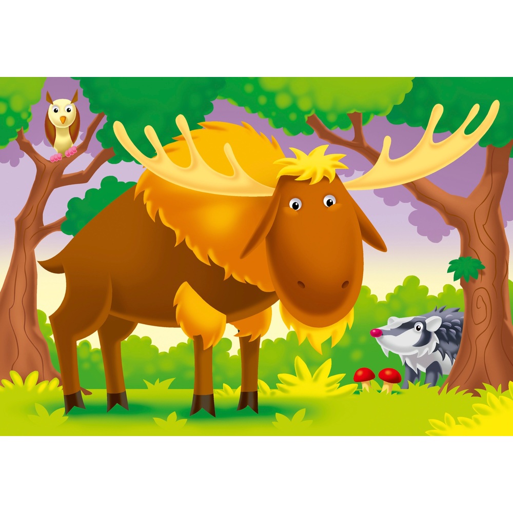 Ravensburger Meine ersten Puzzles: Wo wohnen wir? Grobes 6-, 8-, 10- und 12-teiliges Puzzle