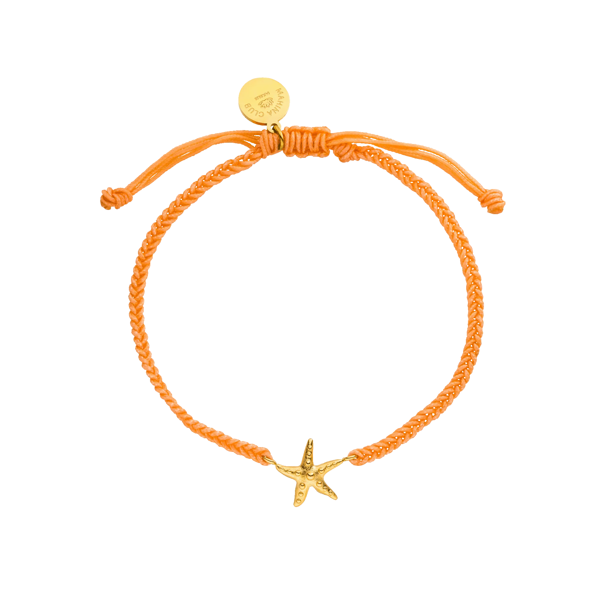 Mahina Club Beach Star Orange Armband
