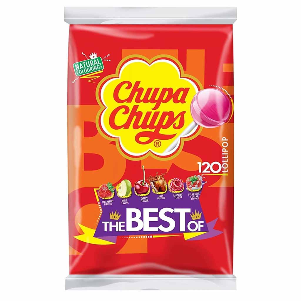 Chupa Chups - The Best Of - 120er 1,44kg Beutel MHD:30.6.27