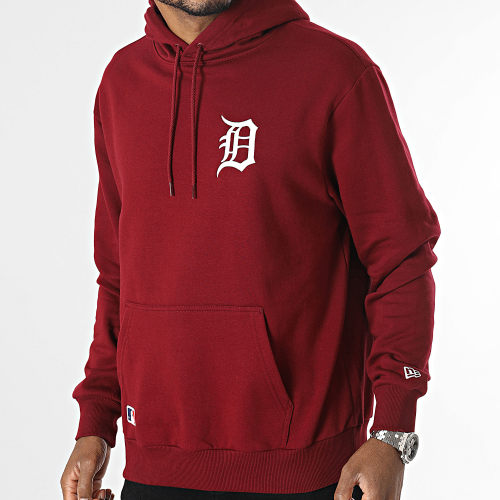 Sweat Capuche League Essentials Detroit Tigers 60416433 Bordeaux