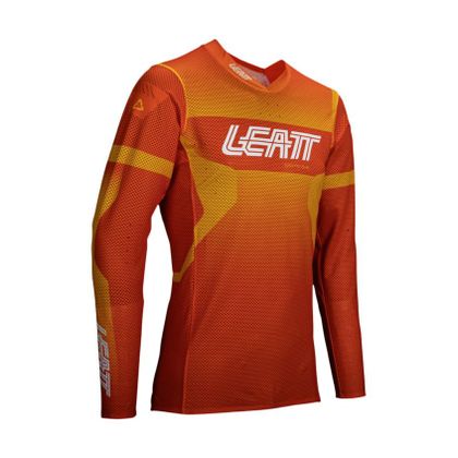 Maillot cross Leatt 5.5 ULTRAWELD 2025 - Orange / Noir