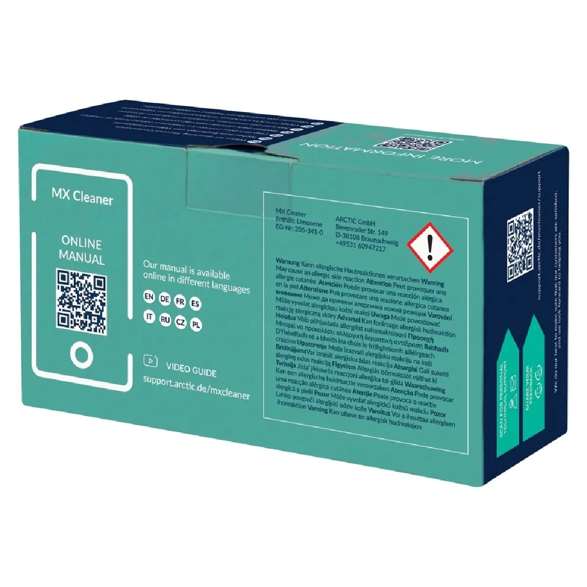 Arctic MX Cleaner - Lingettes Panda thermique