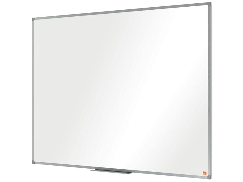 Nobo Essence Whiteboard aus Stahl, 90 x 120 cm, magnethafte Stahl Whiteboard im klassischen Format 90 x 120 cm mit magnetischer Oberfläche und Eckmontage