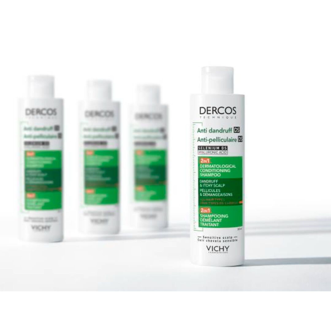 DERCOS  Champô Anticaspa 2 em 1 - 390ml