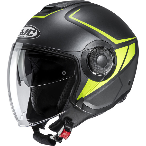 HJC - Casque i40 Camet MC4HSF / Gris / Jaune