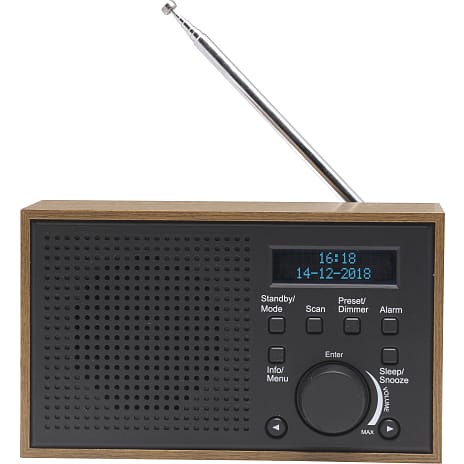 Denver DAB-46 DAB+/FM radio - mørkegrå