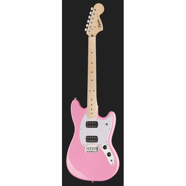Squier Sonic Mustang HH Flash Pink