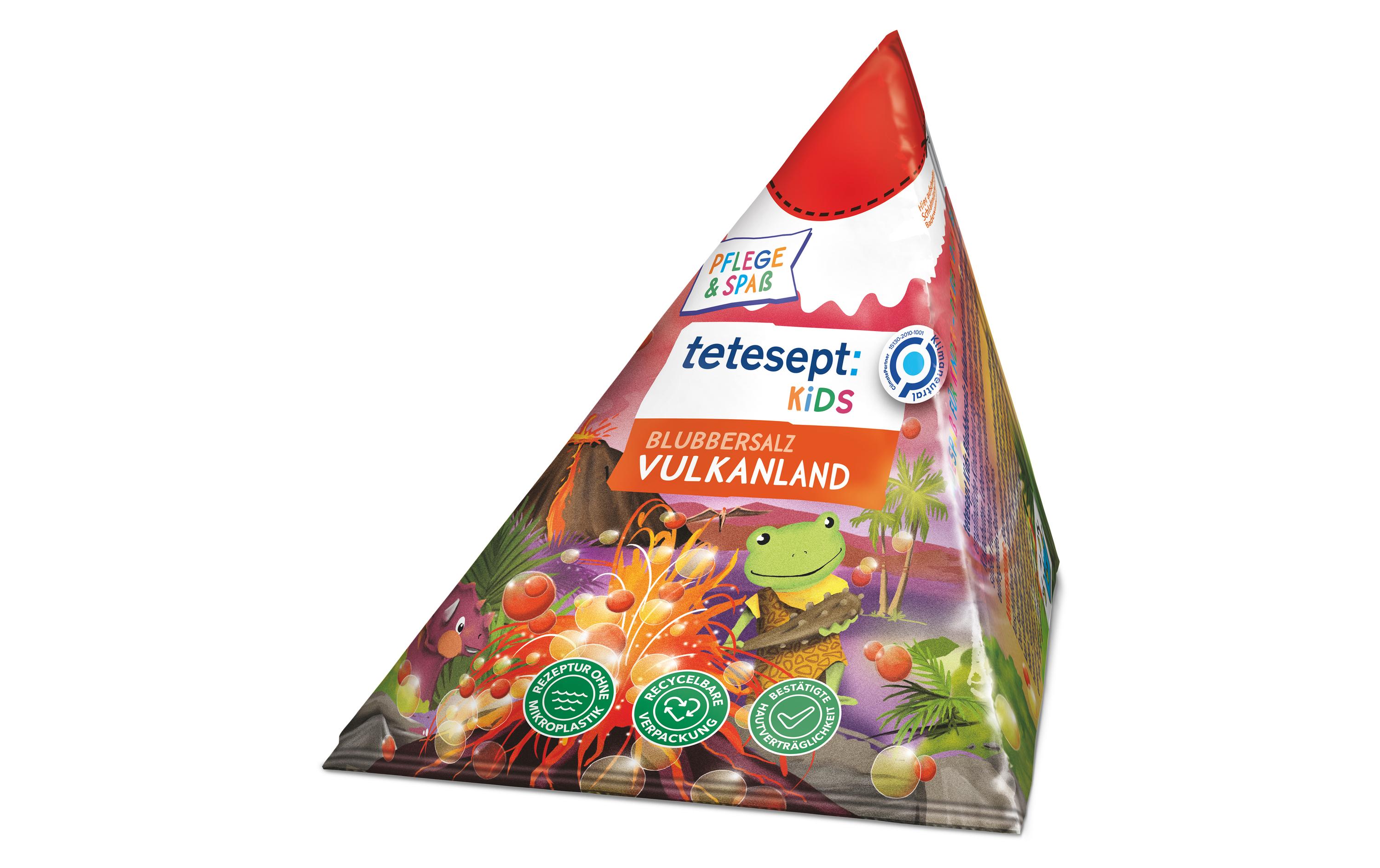 Kids Blubbersalz Vulkanland 50 gBadesalz für Kinder