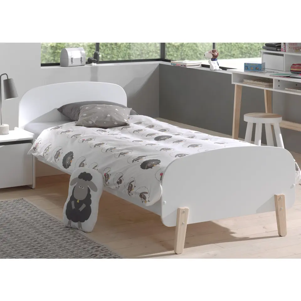 Vipack bed Kiddy - wit - 72,5x95x205,5 cm