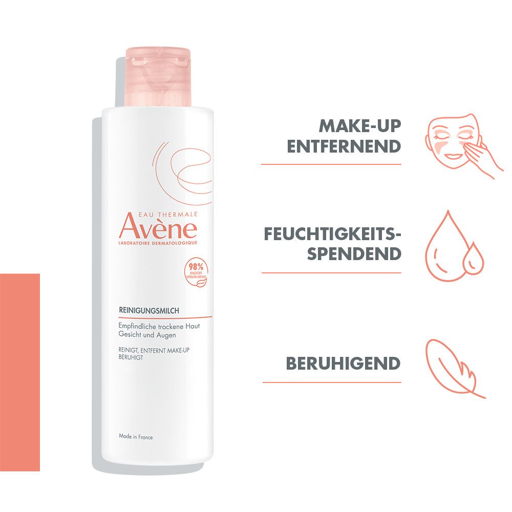 Avène Milde Reinigungsmilch - für sehr trockene und empfindliche Haut