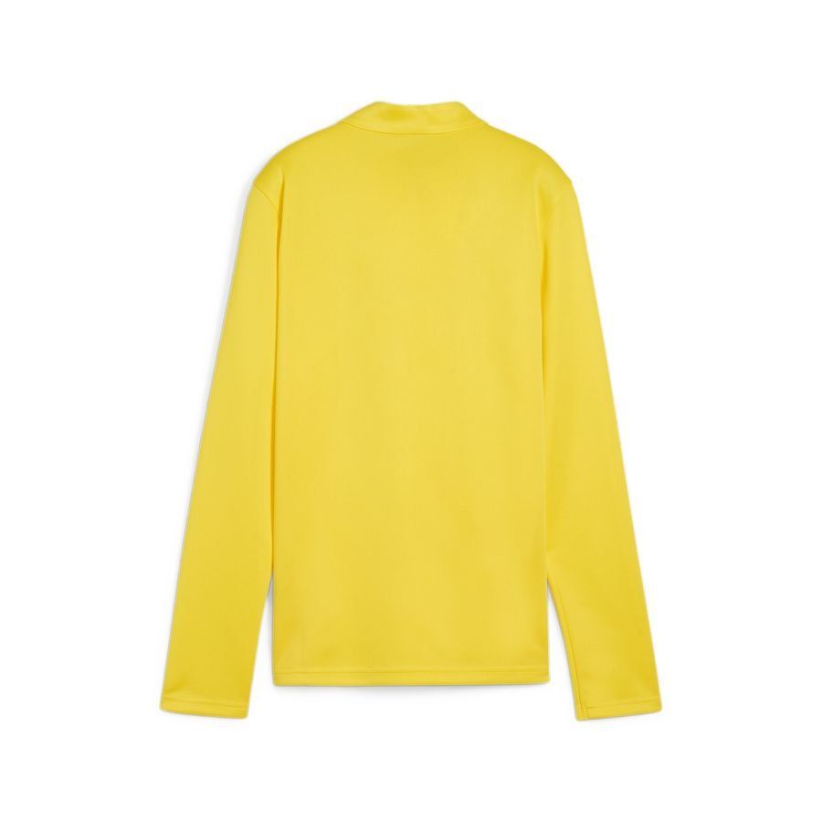 teamGOAL Training 1/4 Zip Top Wmn Faster Yellow-PUMA Black-Sport Yellow