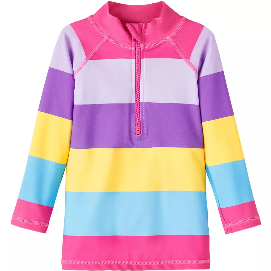 name it UV Badeshirt Nmfzimmi Pink Yarrow