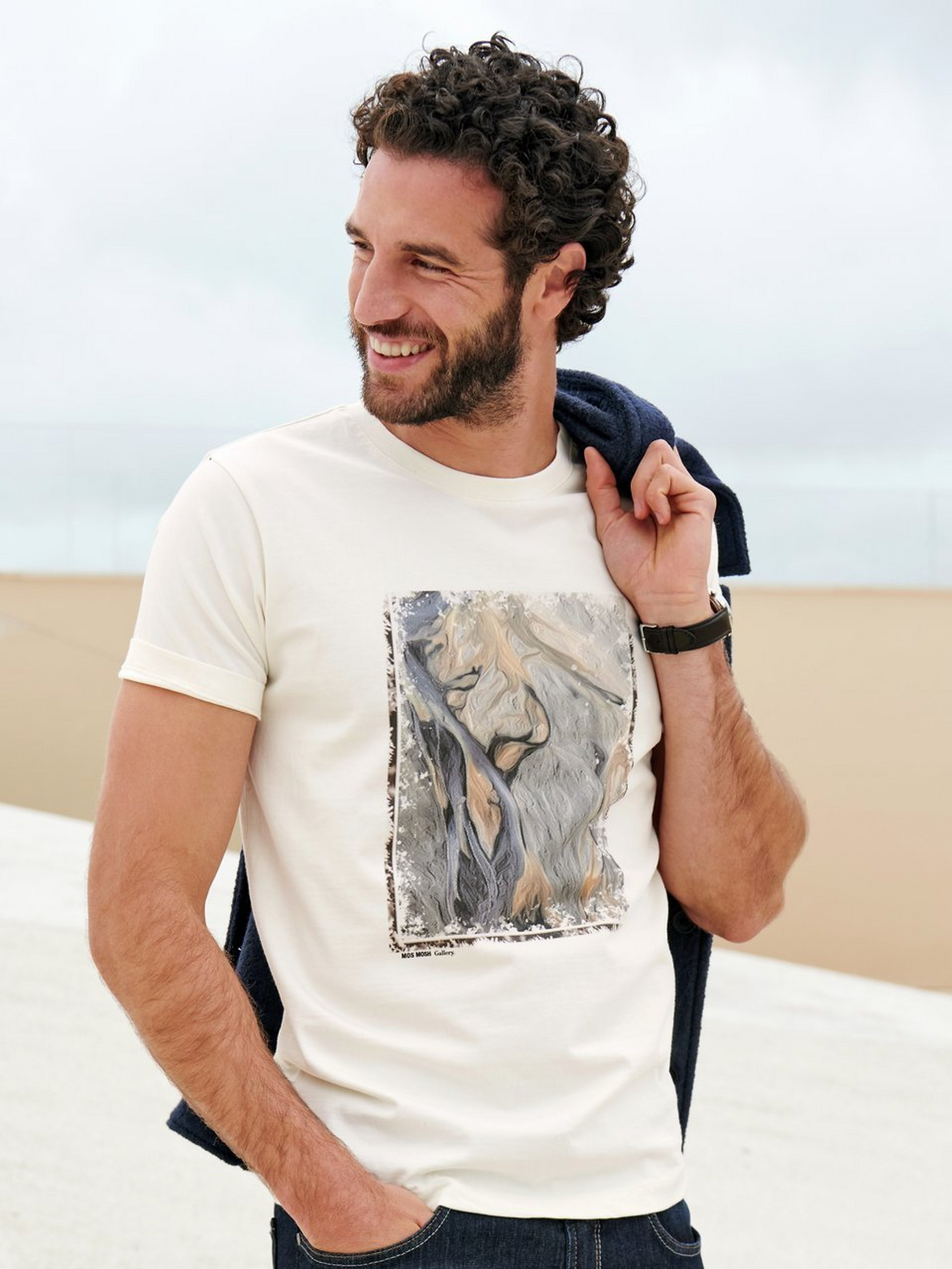 Rundhals-Shirt