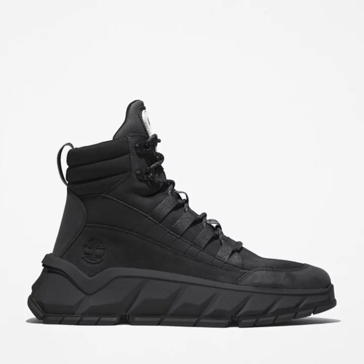 Bota Timberland Turbo Trainer masculina na cor preta.