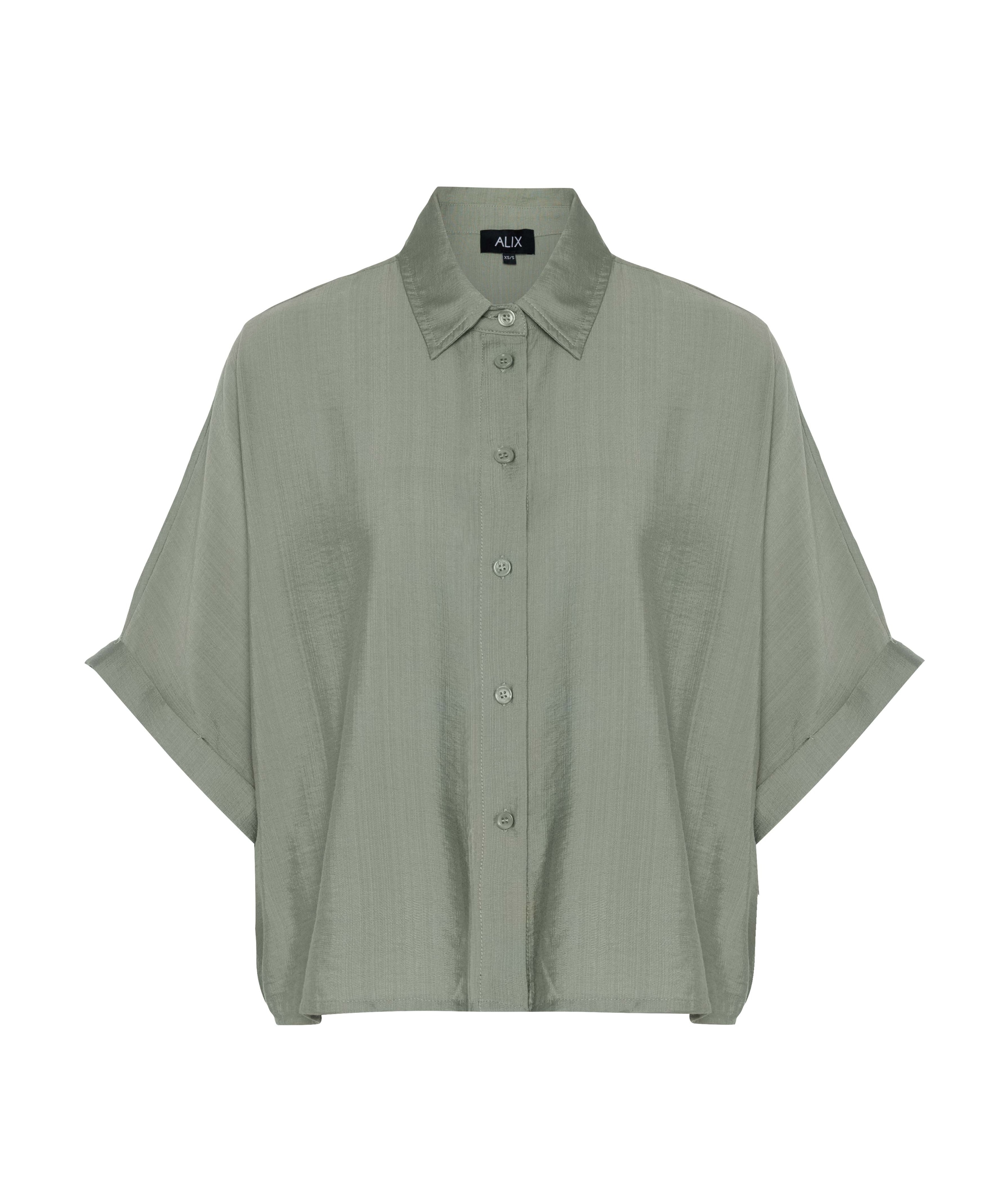 Alix The Label Dames blouse groen