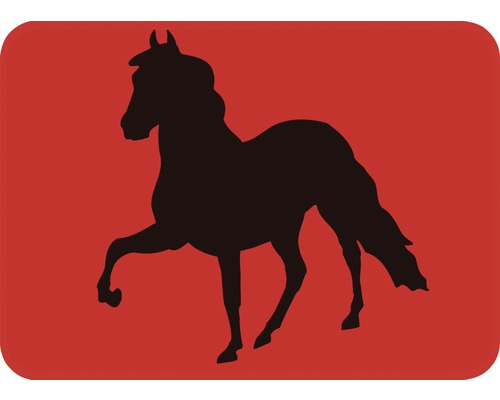 Decoratief sjabloon paard 20,5 x 14,5 cm