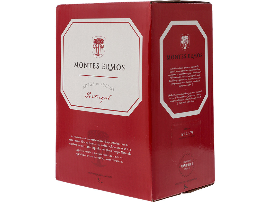 VINHO TINTO MONTES ERMOS BAG IN BOX 5L