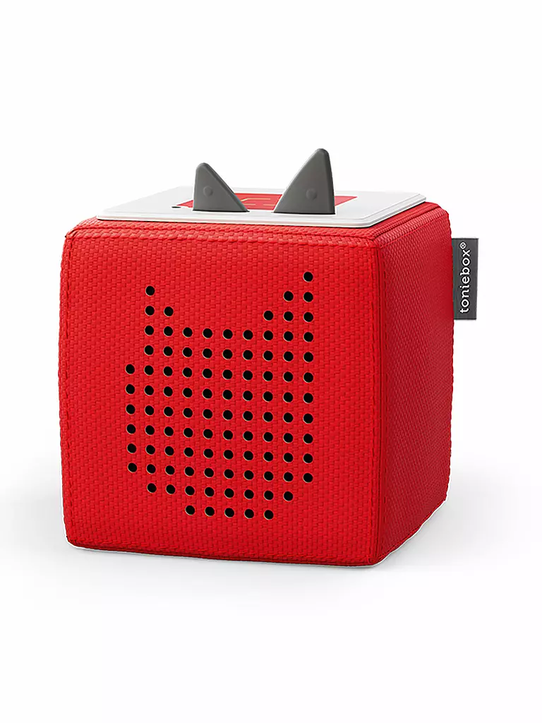 TONIES Toniebox - Starter-Set mit Kreativ-Tonie (Rot) rot