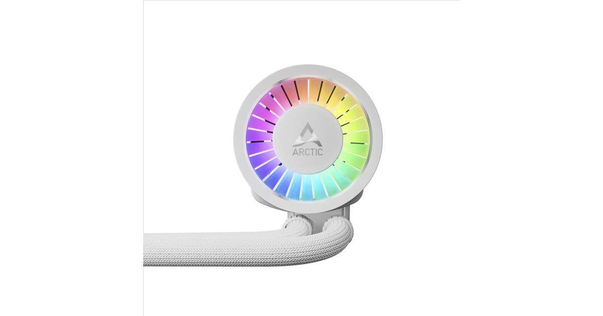 ARCTICLiquid Freezer III Pro 420 A-RGB waterkoeling  (Wit, 4-pins PWM fan-connector)
