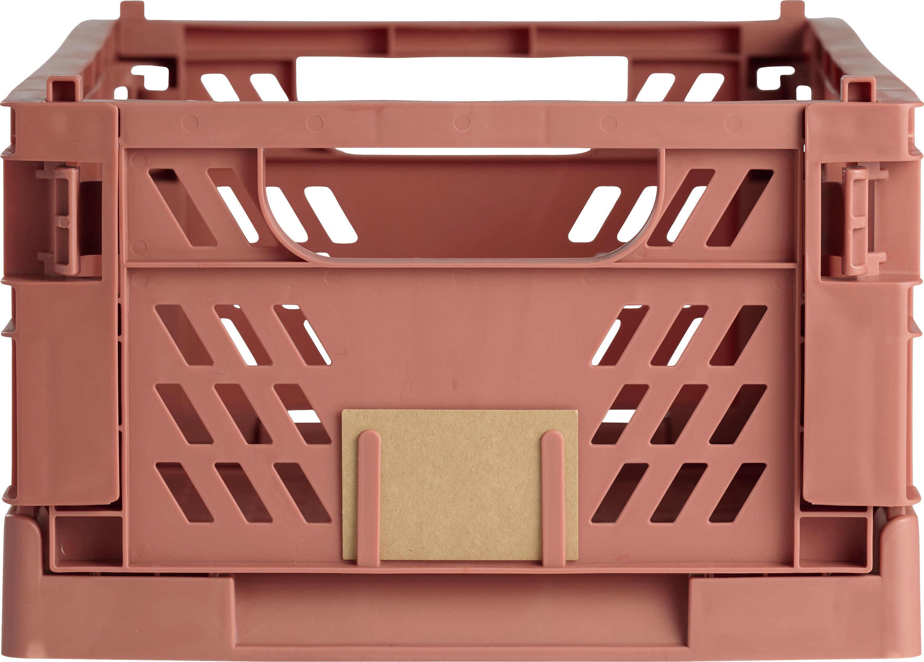 FELIX Klappbox rotbraun 50x33x20 cm - Rost / B: 50.0 cm x T: 33.0 cm x H: 20.0 cm