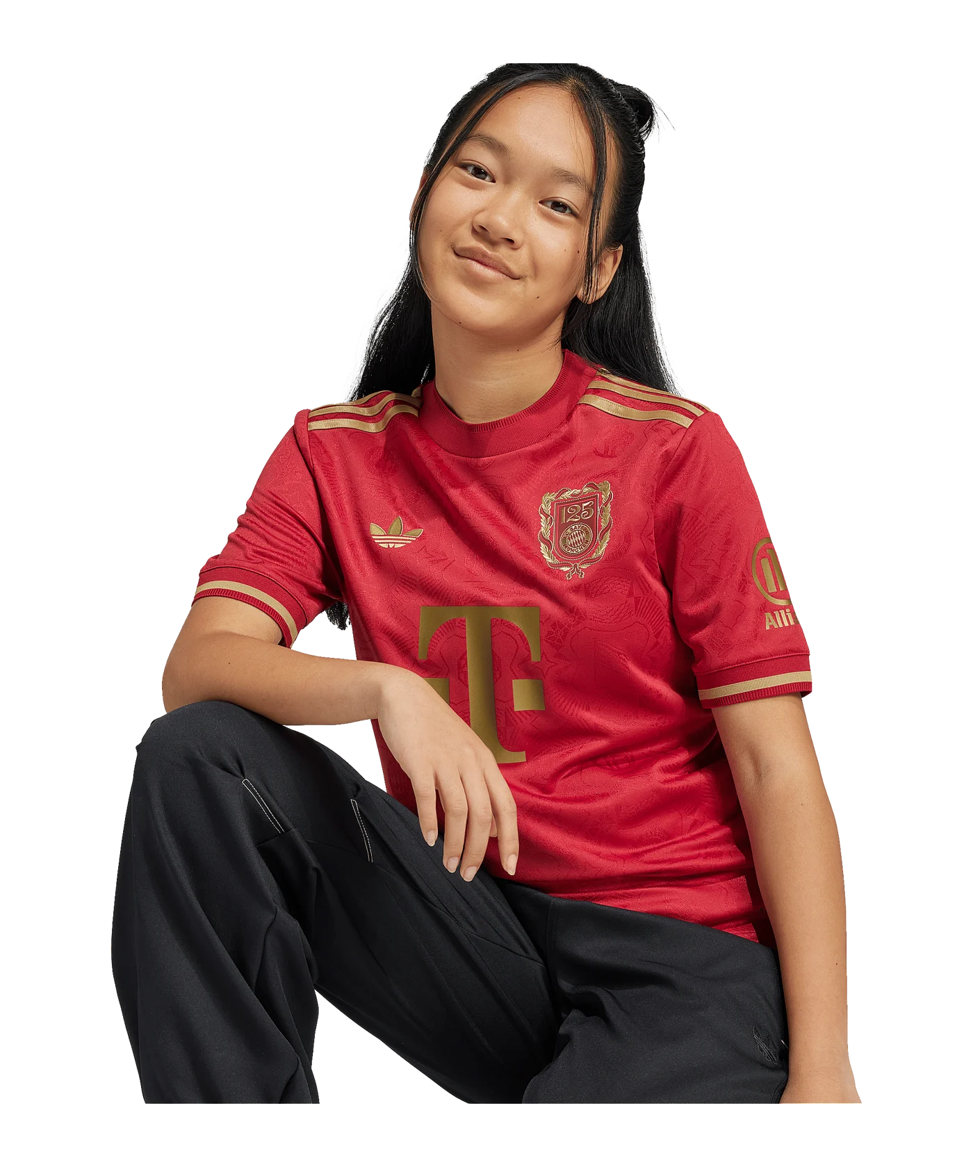 adidas Originals FC Bayern München 125th Anniversary Trikot Kids Rot