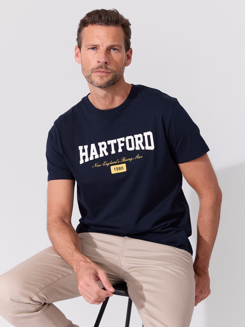 Hartford t-skjorte Black Iris