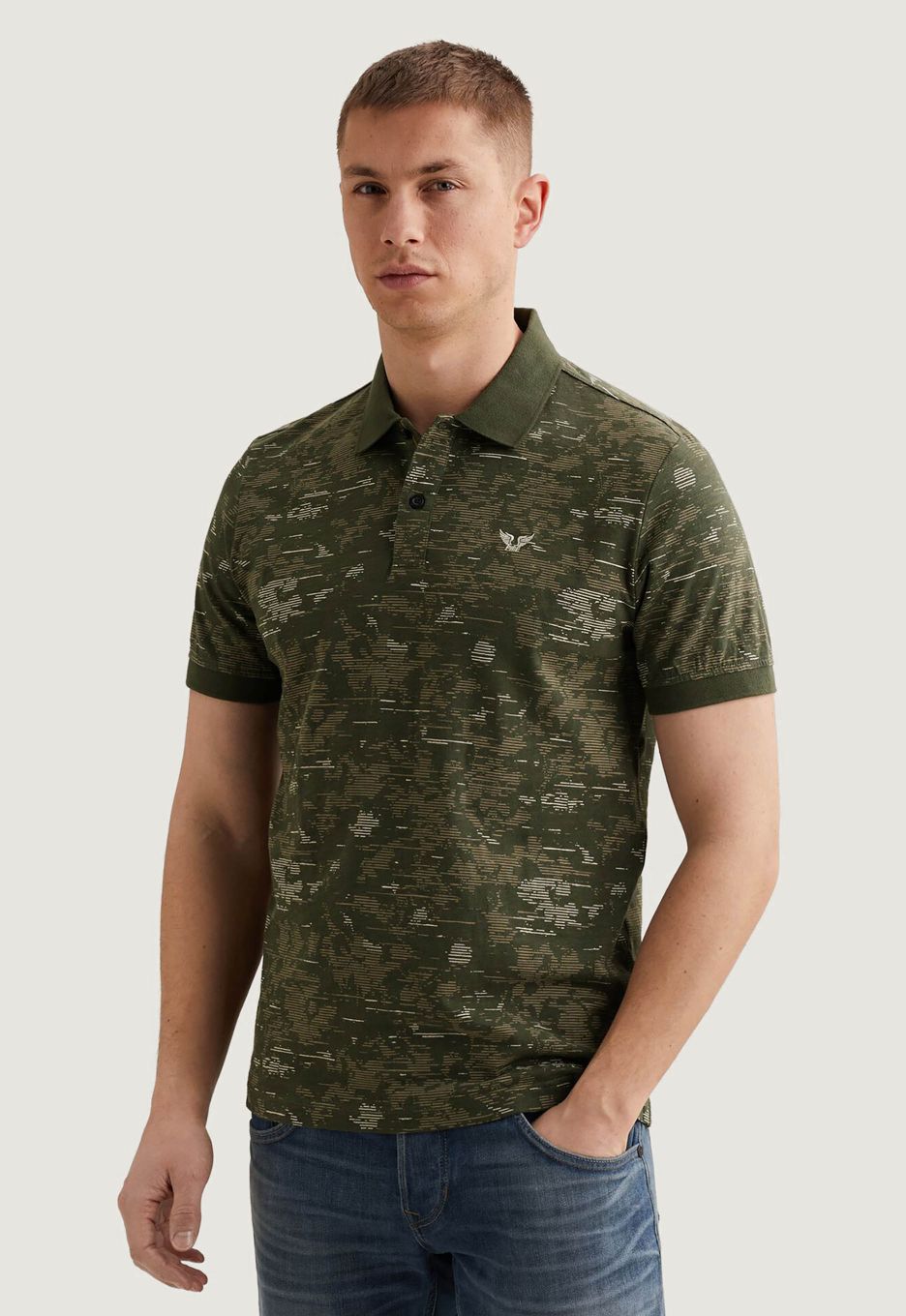 PME Legend Slub Jersey Allover Print