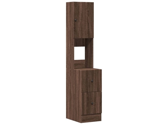 VIDAXL - Mobilier de cuisine Armoire cuisine chêne marron 35x50x180 cm bois d’ingénierie