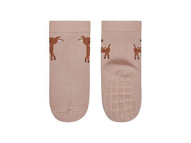 Sterntaler Antirutsch-Socken 2er Set Reh Zartrosa Gr. 25/26 Rutschfeste Socken für Kinder