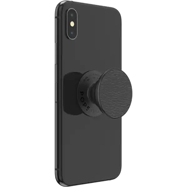 PopGrip Vegan Leather Black