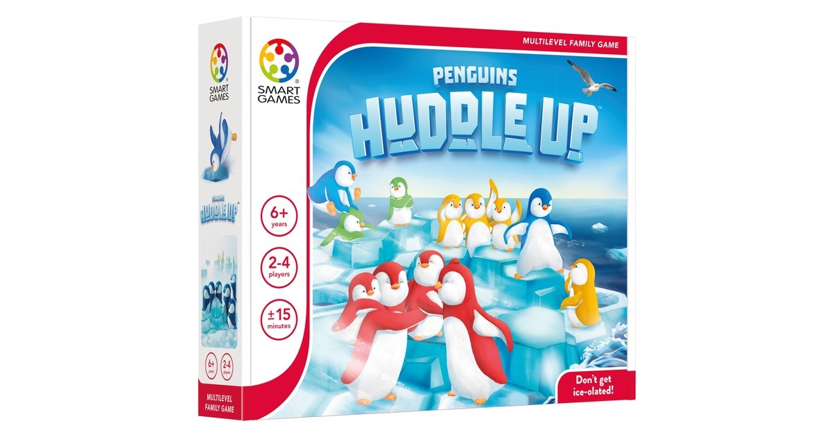 SmartGamesHuddle Up Bordspel  (Nederlands, 2 - 4 spelers, 15 minuten, Vanaf 6 jaar)