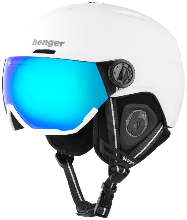 BengerVisierhelm - weiß