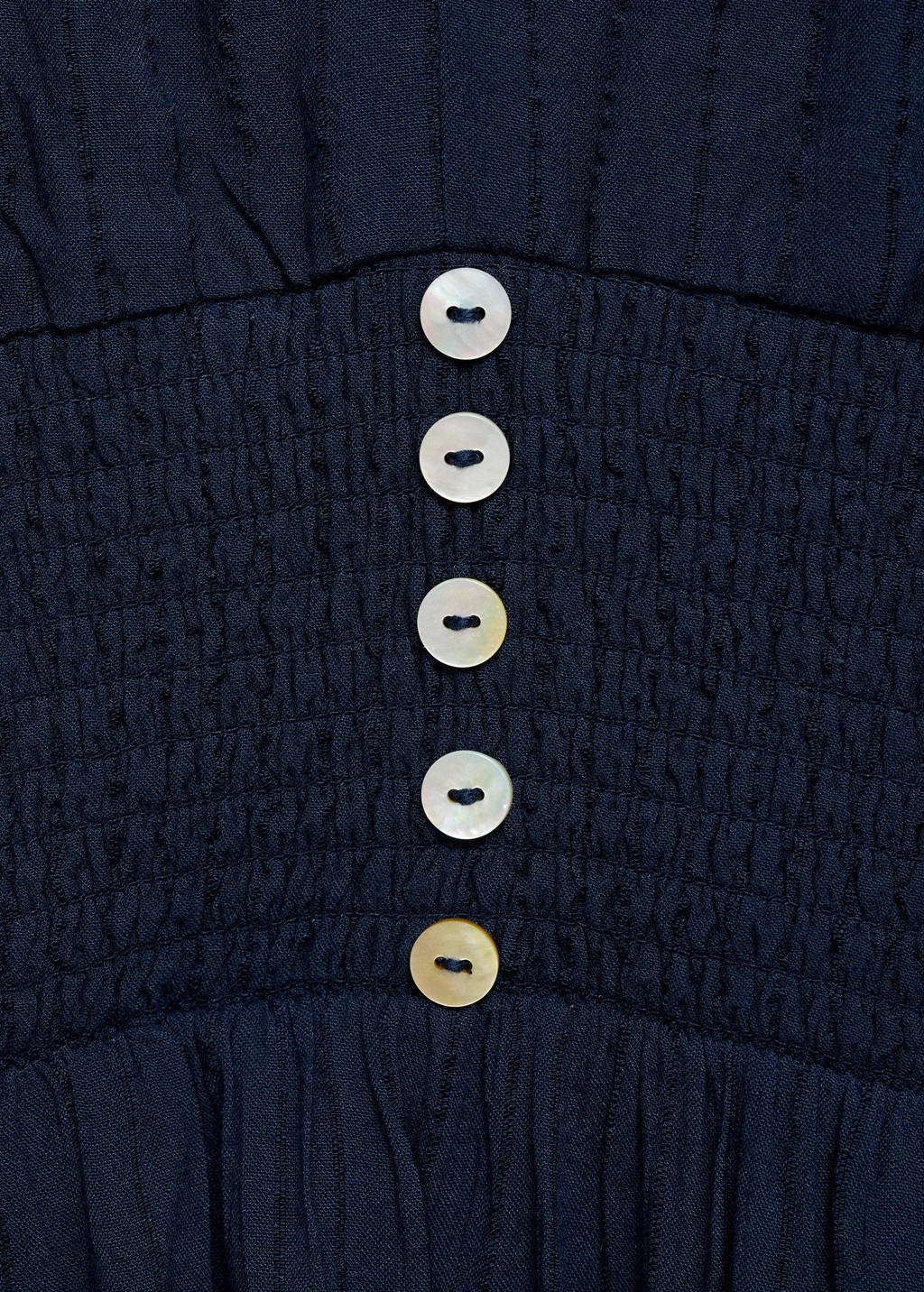 MANGO TEEN midi jurk marine
