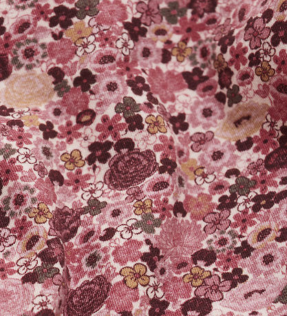 Minymo Body L/æ - Dusty Rose m. Blumen