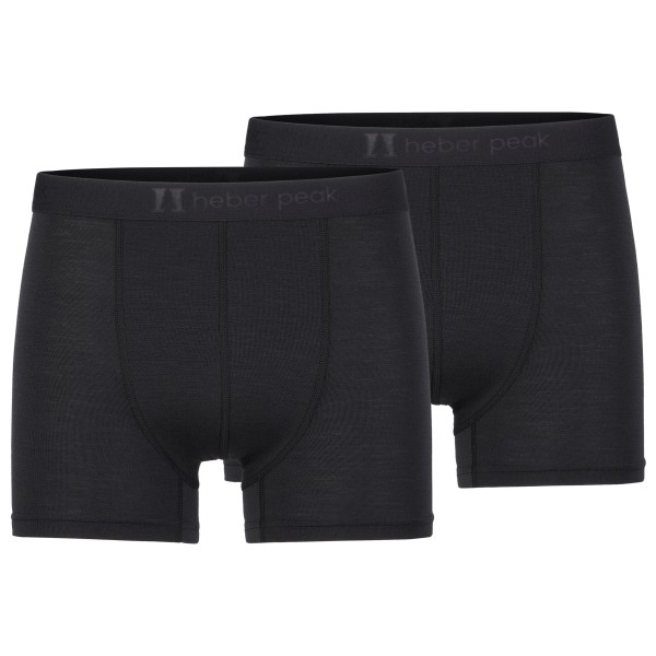 Heber Peak - MerinoMix165 PineconeHe. Boxer 2-Pack - Sous-vêtement mérinos