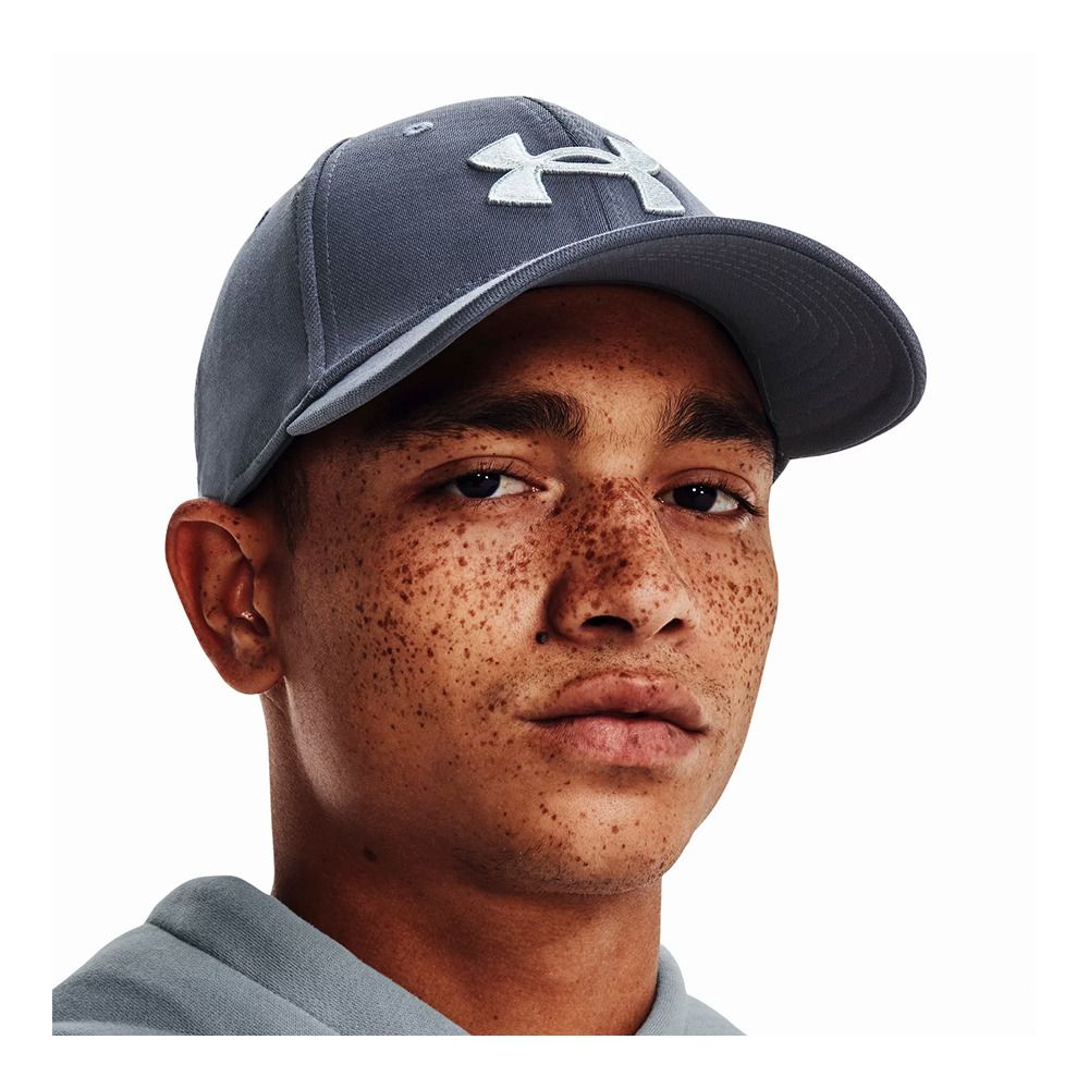 Under Armour UA BLITZING - Casquette Homme downpour gray/harbor blue