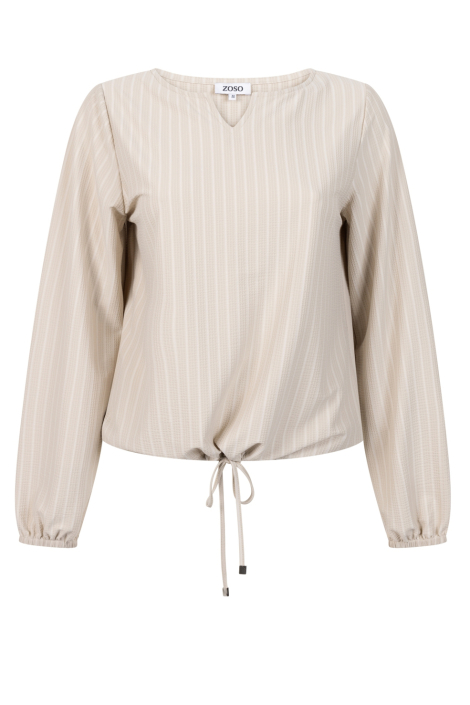 Zoso beige dames blouse