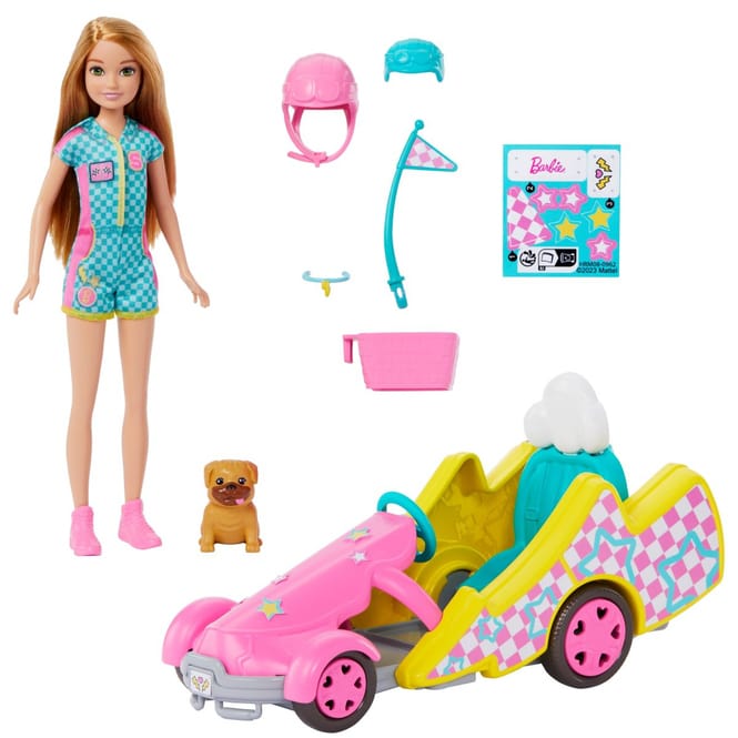 Barbie - Stacie - Eine Schwester für alle Fälle -  Stacy Go-Kart Spielset