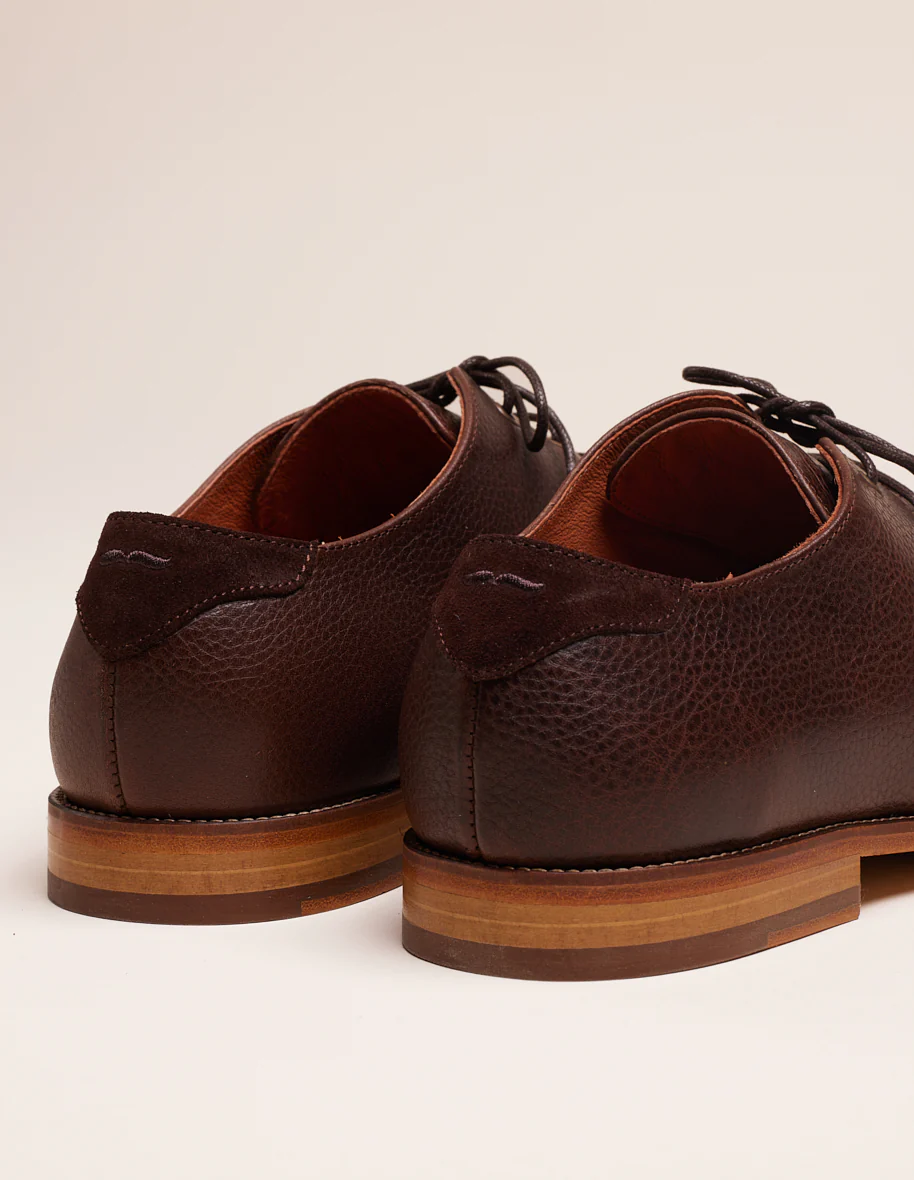 Derbies Alphonse - Pull-up Marron
