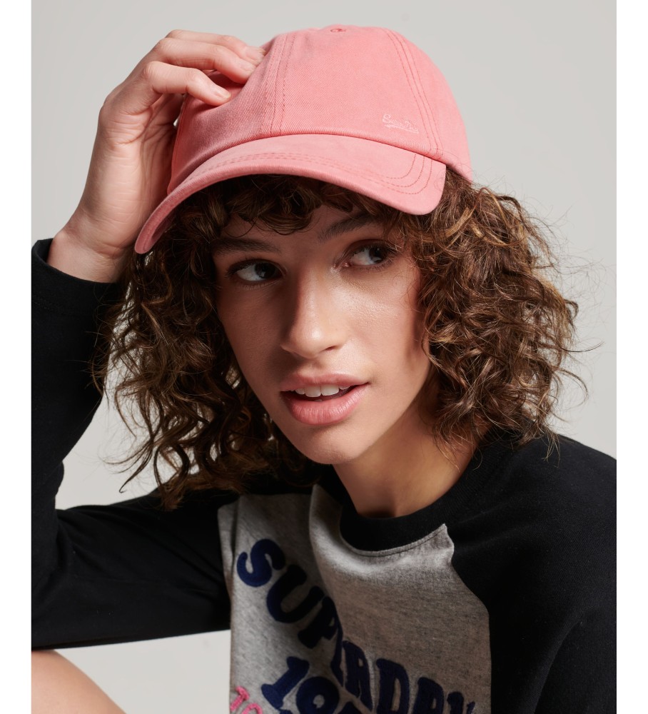 Boné Superdry Vintage Logo Rosa