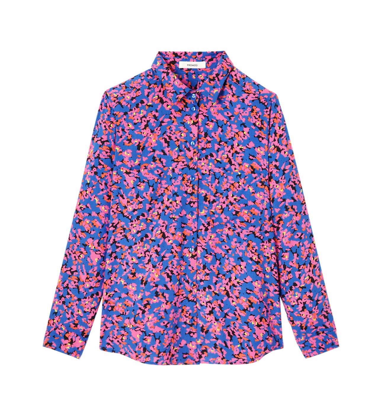 Chemise imprimée Femme - Imprimé bleu
