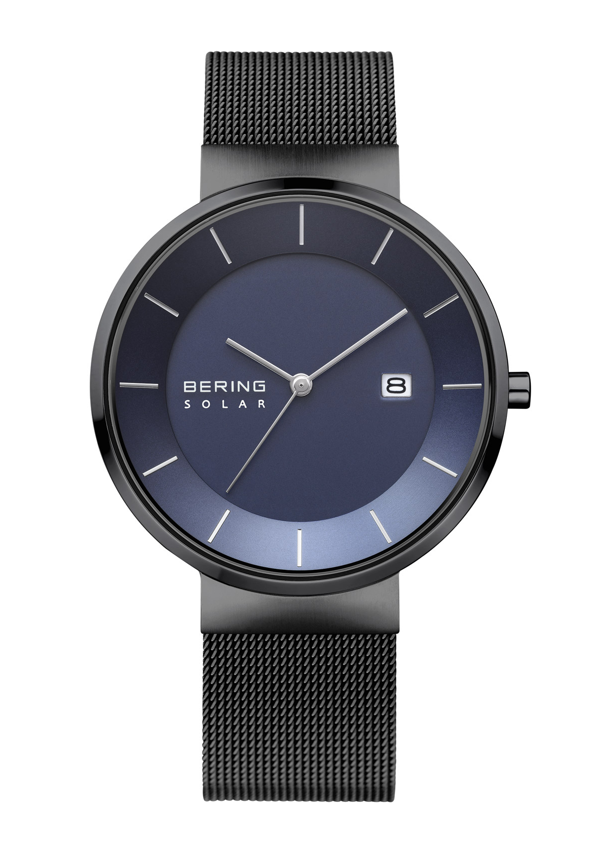 BERING Armbanduhr Solar Schwarz 14639-227