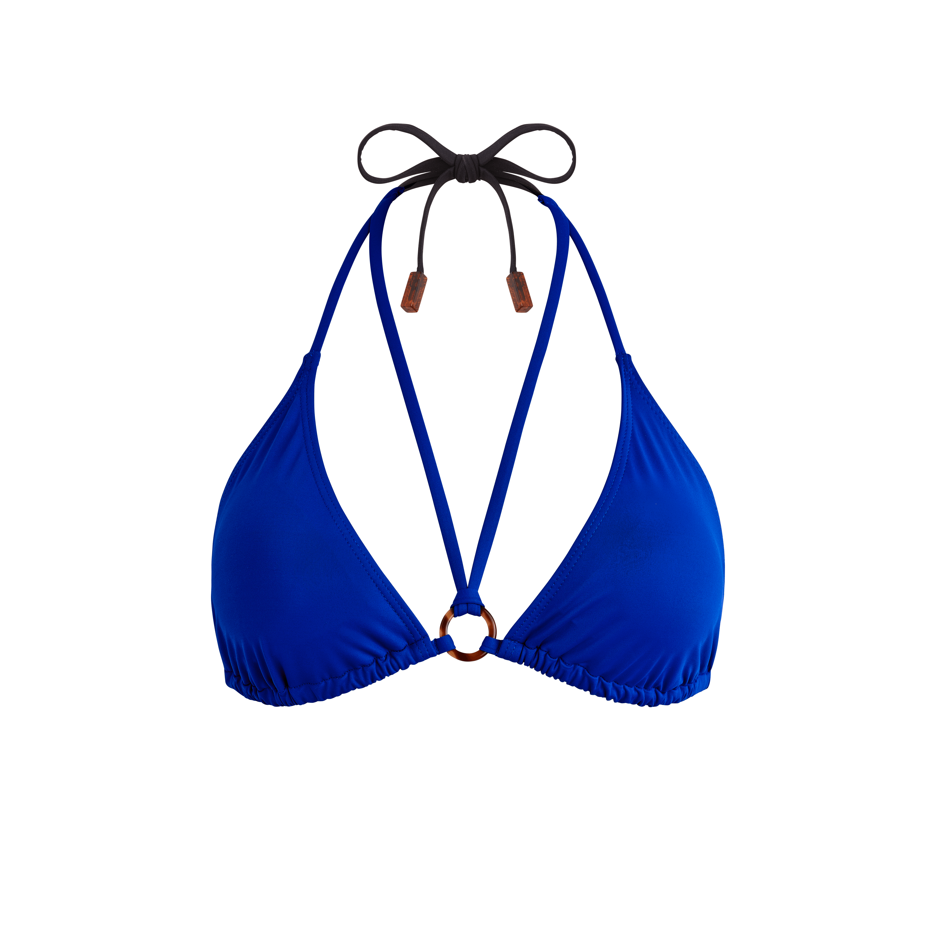 Haut de maillot de bain triangle à nouer femme