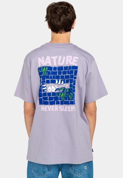 Element Never SS Lavender Grey