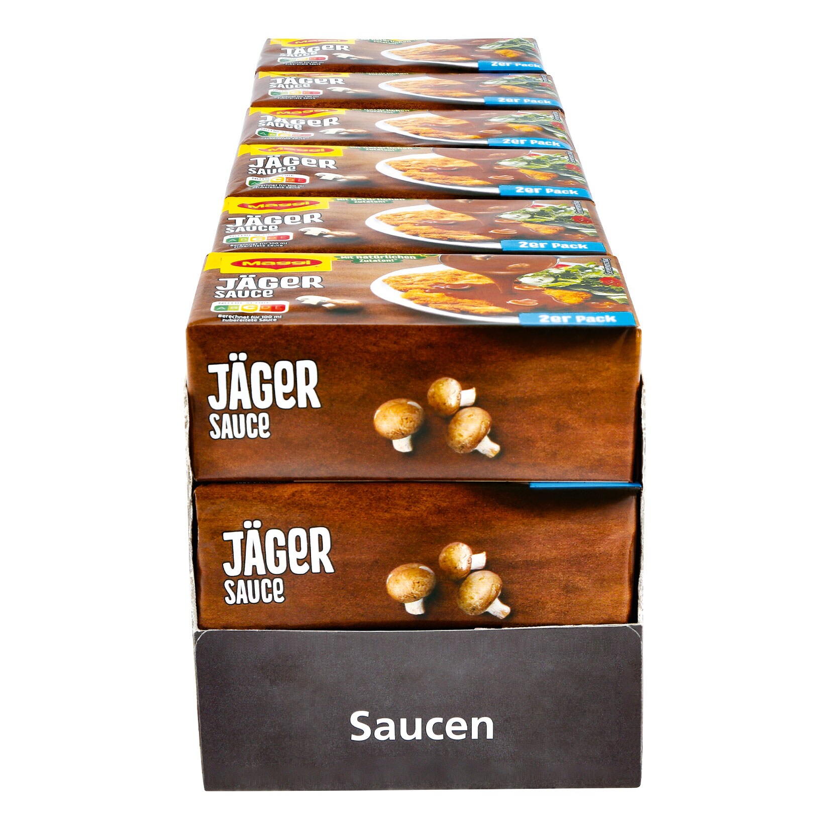 Maggi Delikatess Jägersauce ergibt 2 x 250 ml, 18er Pack